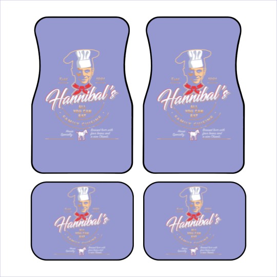 Discover Hannibal's All You Can Eat Family Cuisine - Hannibal Lecter - Car Mats