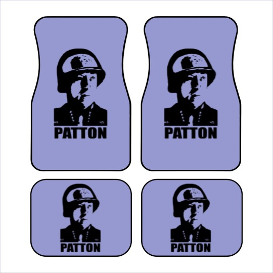 Discover General George Patton Car Mats