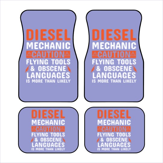 Discover Mechanic - Diesel Mechanic Car Mats