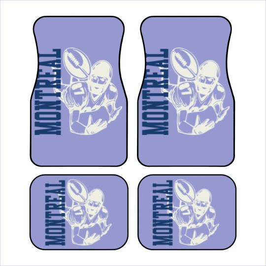 Discover Montreal Football with Player Graphic - Montreal Football - Car Mats