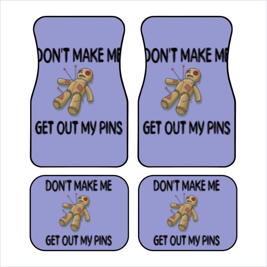 Discover Voodoo Doll Witchcraft Ritual Occult Voodoo Priest Car Mats