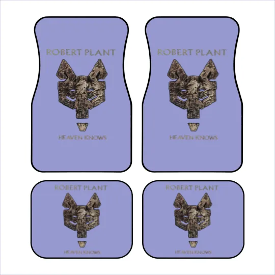 Discover Robert Plant Unisex Car Mats: Heaven Knows