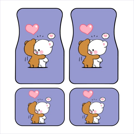 Discover Milk And Mocha Bears Classic Car Mats Car Mats