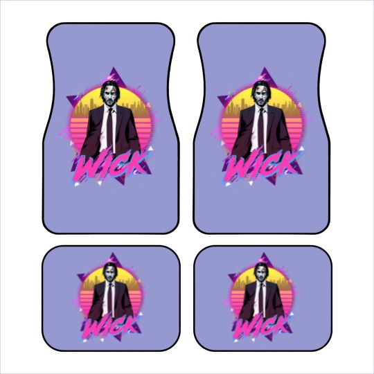 Discover John Wick Retro - John Wick - Car Mats