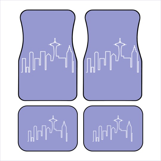 Discover Seattle Skyline (Frasier) Car Mats