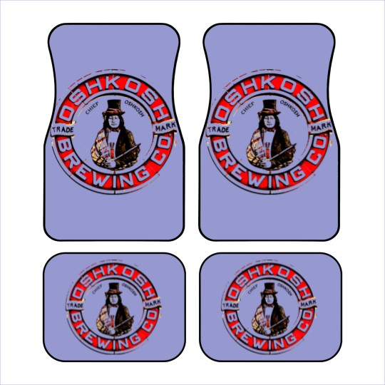 Discover Chief Oshkosh Beer Car Mats