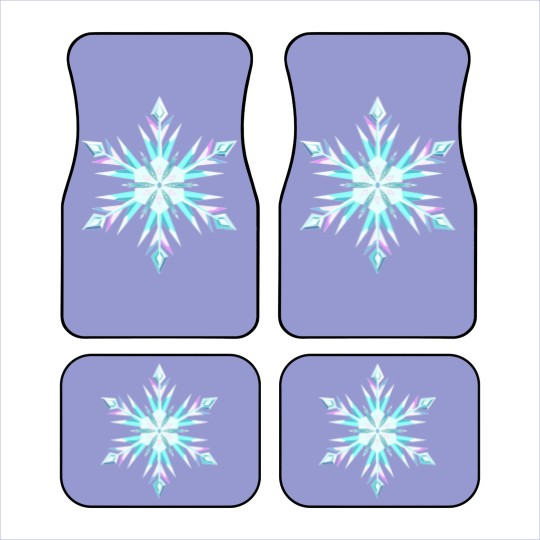 Discover Signature Snowflake II - Snowflake - Car Mats