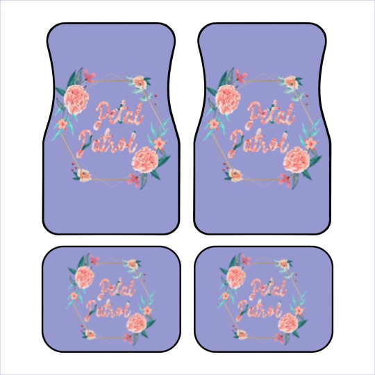 Discover Flowers Floral Petal Patrol Car Mats