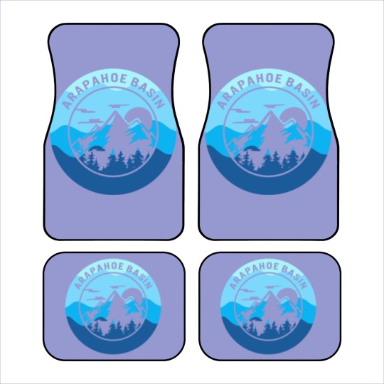 Discover Arapahoe Basin Car Mats, Skiing Gift Idea, Car Mats