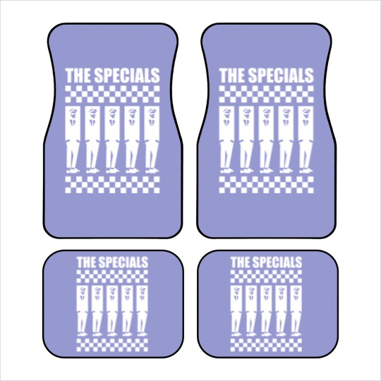 Discover 2 Tone Records The Specials Label Car Mats