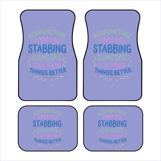 Discover Acupuncture Acupuncturist Car Mats