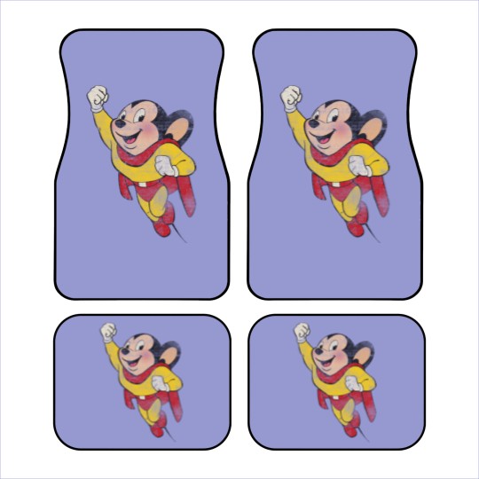 Discover MIGHTY MOUSE - Vintage - Robzilla - Car Mats