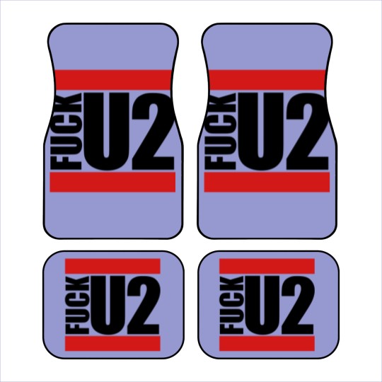 Discover Red middle finger sport colors stinkfinger show sy Car Mats