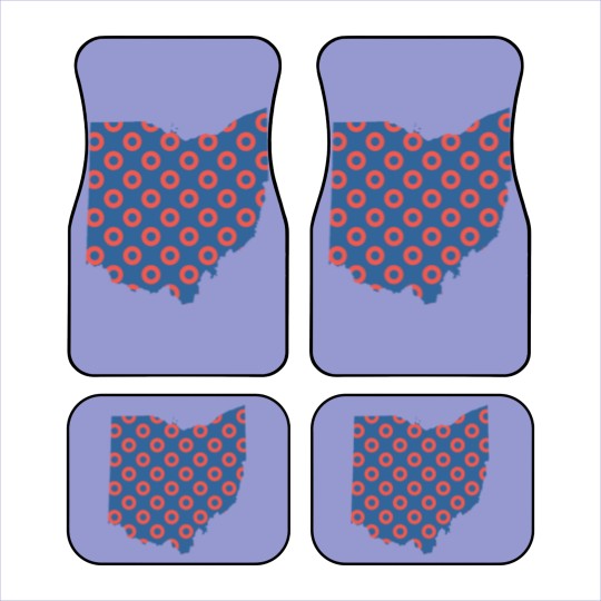 Discover Phish Fishman Donut Ohio Phanart Car Mats