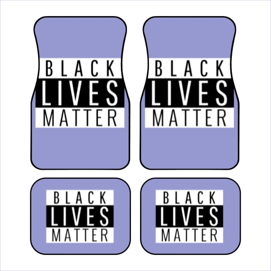 Discover black lives matter mask Car Mats