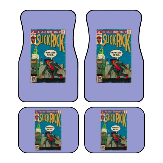 Discover The Great Adventures of Slick Rick - Comic Art Car Mats