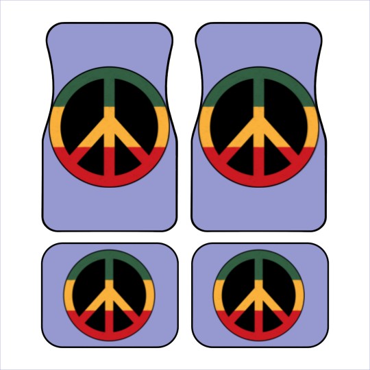 Discover reggae peace Car Mats
