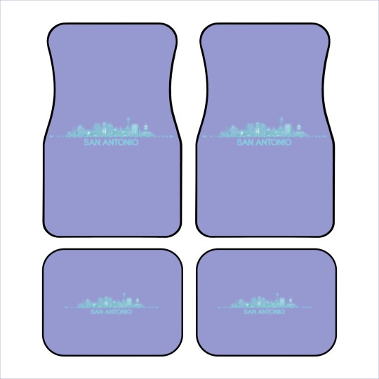 Discover San Antonio Skyline - San Antonio Skyline - Car Mats