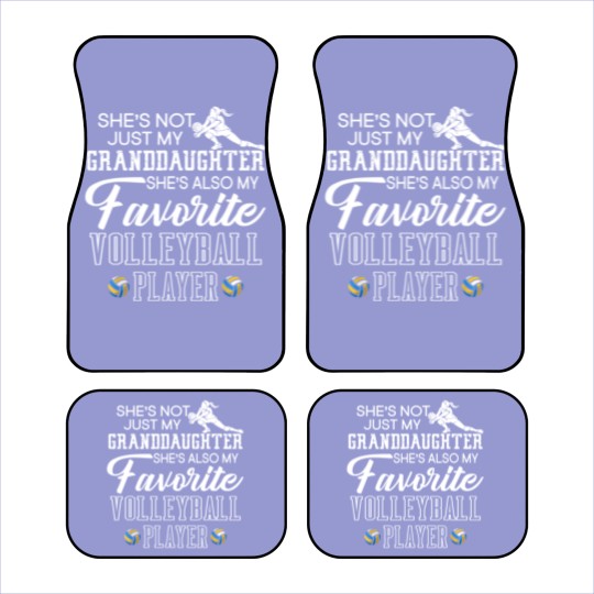 Discover Shes Not Just My Granddaughter Favorite Volleyball Car Mats