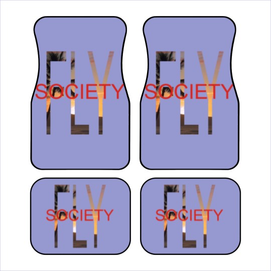 Discover Fly Society Paradise Car Mats