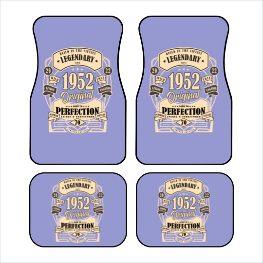 Discover 70th birthday gift myth legend original 1952 Car Mats