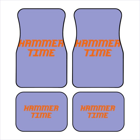 Discover Hammer Time orange - Hammer Time - Car Mats