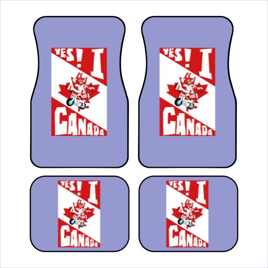 Discover Yes! I Canada - 1 - Duke Caboom Canadian Stuntman - Car Mats