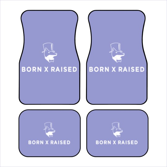 Discover born x raised Car Mats