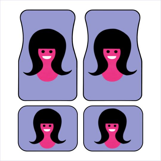 Discover That Girl logo Car Mats