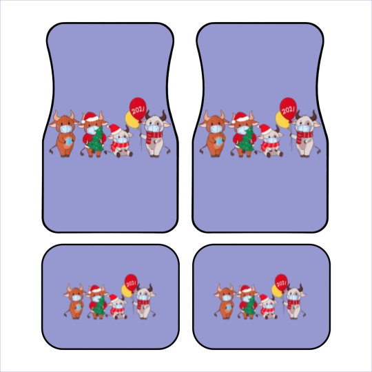 Discover Cute Cartoon Cow Car Mats