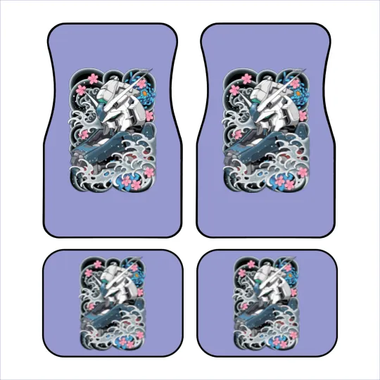 Discover Hi Nu Gundam Tattoo - Gundam - Car Mats