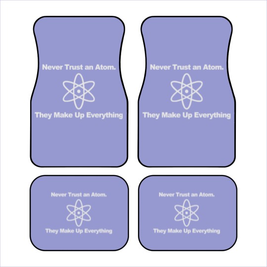 Discover nevertrustanatom_1c Car Mats