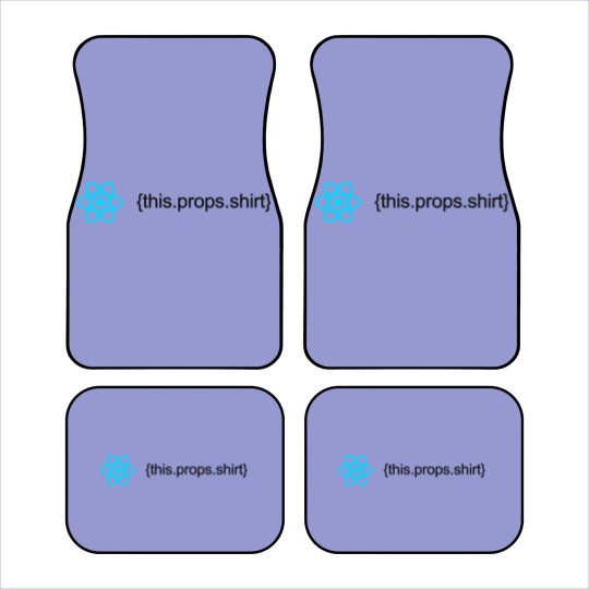 Discover React - this.props.Car Mats Car Mats