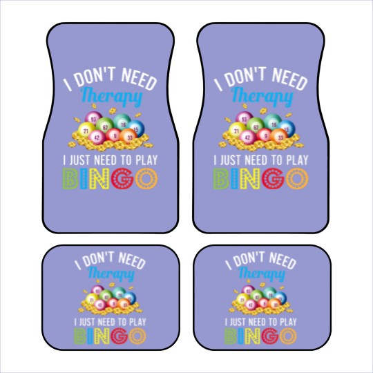 Discover I Just Need To Play Bingo Car Mats