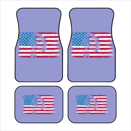 Discover Native American USA Indigenous People 4th Of July Car Mats