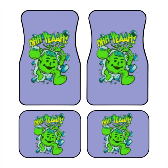Discover OHH YEAH! Kool Aid Lime Classic Car Mats