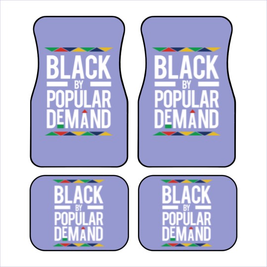 Discover Black By Popular Demand - Black By Popular Demand - Car Mats