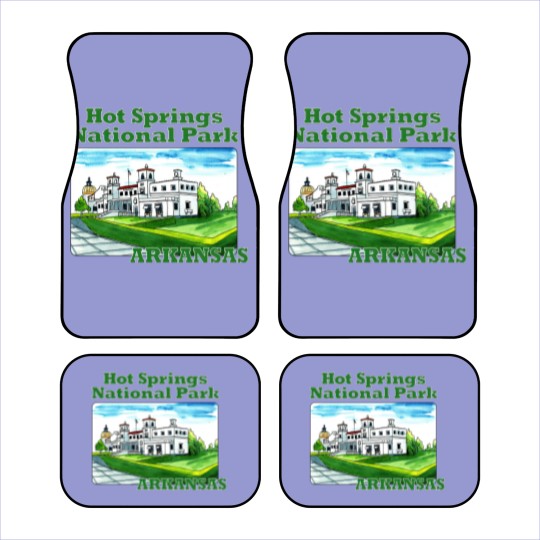 Discover Hot Springs National Park, Arkansas - Hot Springs National Park - Car Mats