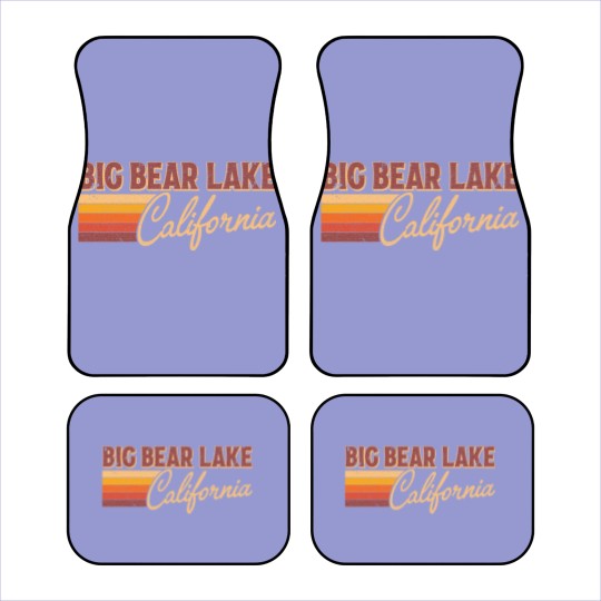 Discover Big Bear Lake California - Big Bear Lake California - Car Mats