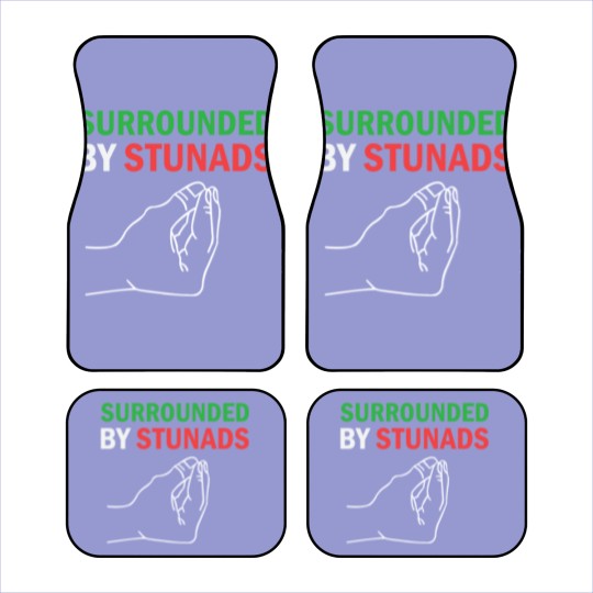 Discover Surrounded by Stunads Funny Italian Sayings Car Mats
