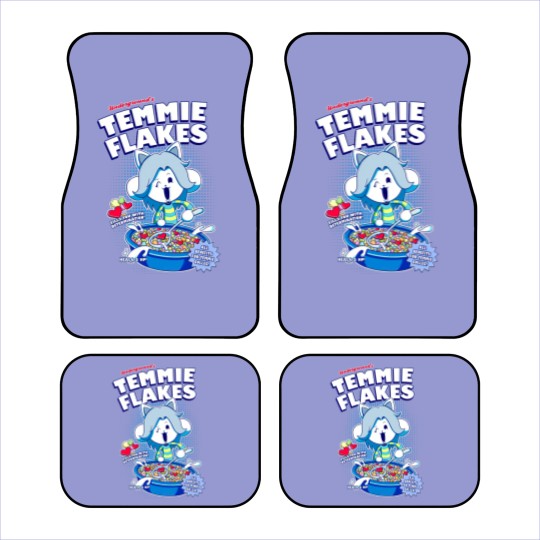 Discover Temmie Flakes! - Undertale - Car Mats