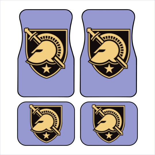 Discover Army Black Knights Logo Classic Car Mats