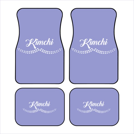 Discover Funny Kimchi - Spicy Pickled Cabbage Radish Car Mats
