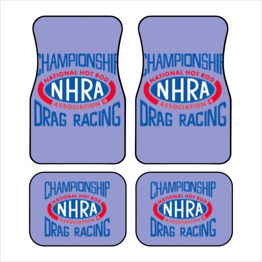 Discover Championship Drag Racing Nhra Logo Car Mats