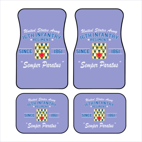 Discover 16Th Infantry Regiment Car Mats
