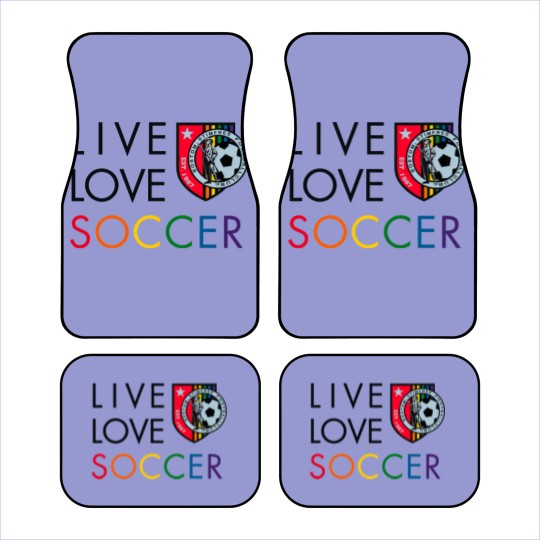 Discover Live Love Soccer - Live Love Soccer - Car Mats