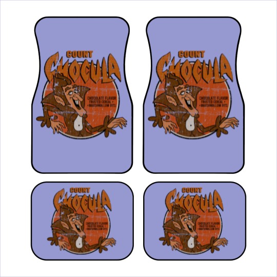 Discover Vintage Count Chocula - Cereal - Car Mats