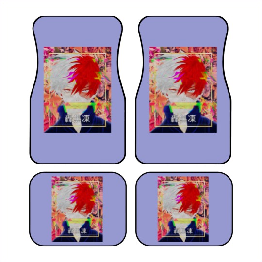 Discover Shoto Todoroki Glitch - Hero Anime - Car Mats