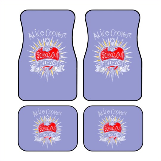 Discover Alice Cooper - Vintage School's Out Forever Car Mats