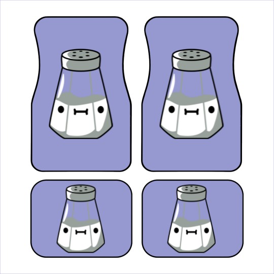 Discover Salt shaker with Car Mats